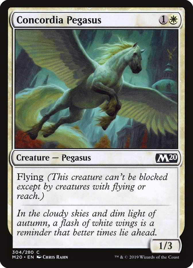 Concordia Pegasus [Core Set 2020] | KingTCG.ca