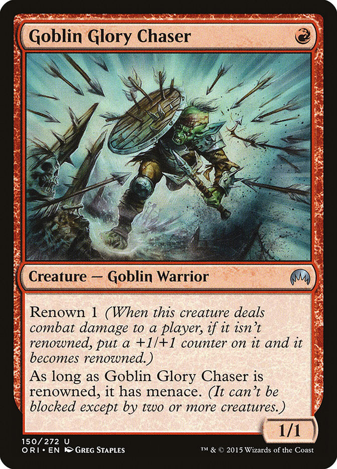 Goblin Glory Chaser [Magic Origins] | KingTCG.ca