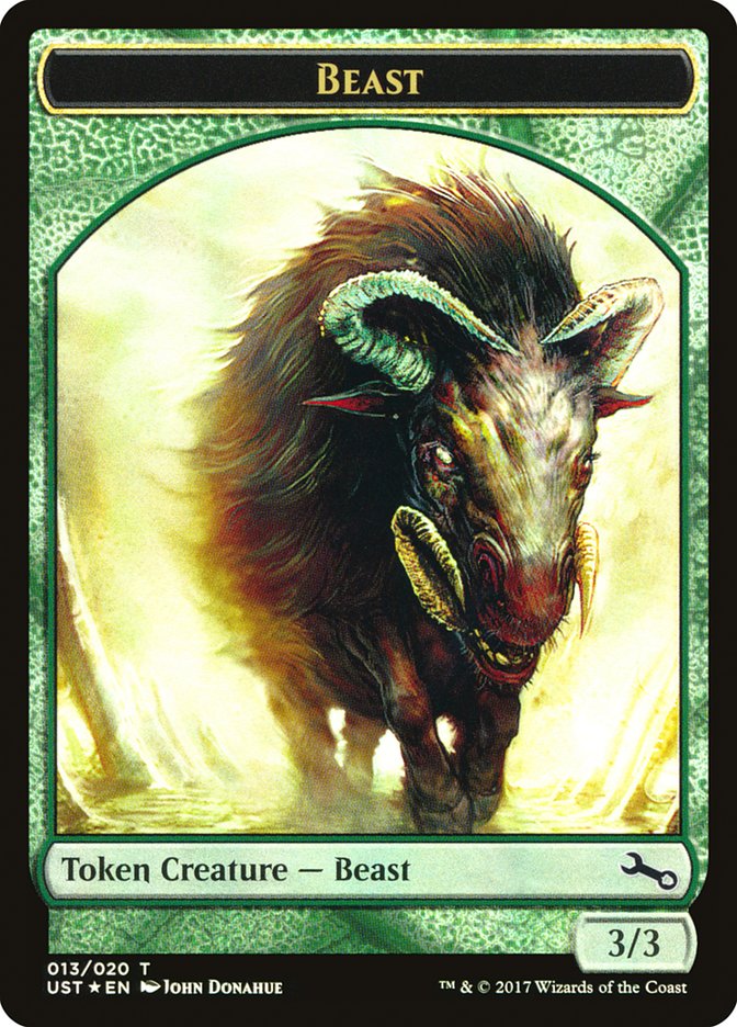 Beast // Beast [Unstable Tokens] | KingTCG.ca