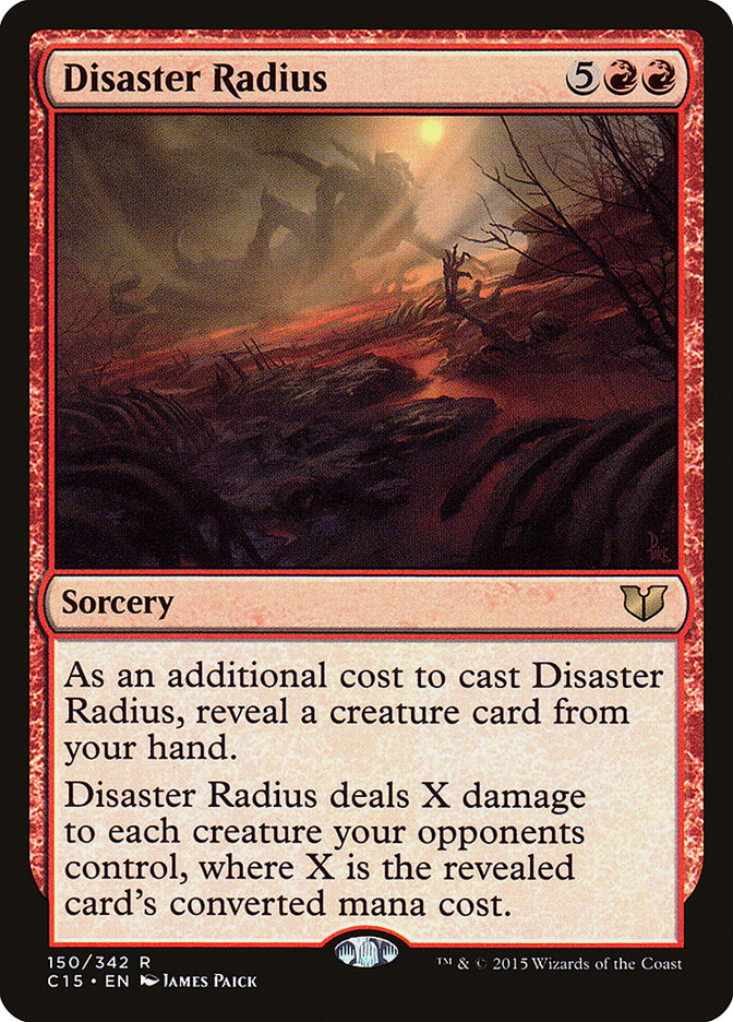 Disaster Radius [Commander 2015] | KingTCG.ca