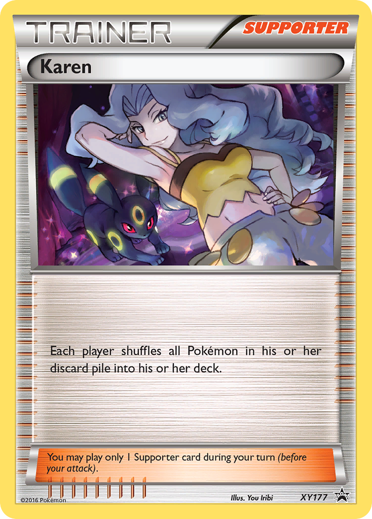 Karen (XY177) [XY: Black Star Promos] | KingTCG.ca