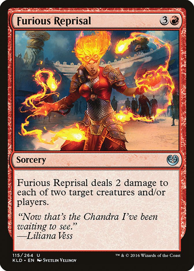 Furious Reprisal [Kaladesh] | KingTCG.ca