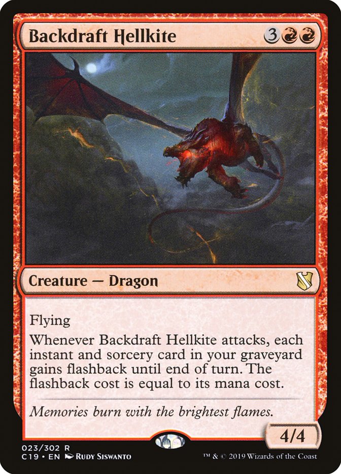 Backdraft Hellkite [Commander 2019] | KingTCG.ca