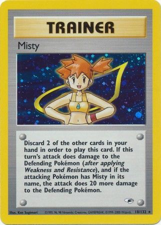 Misty (18/132) [Gym Heroes] | KingTCG.ca