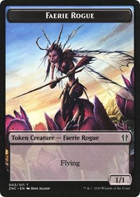 Faerie Rogue // Thopter Double-sided Token [Commander: Zendikar Rising Tokens] | KingTCG.ca