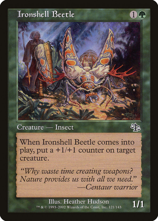 Ironshell Beetle [Judgment] | KingTCG.ca