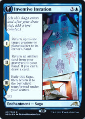 Inventive Iteration // Living Breakthrough [Kamigawa: Neon Dynasty Prerelease Promos] | KingTCG.ca