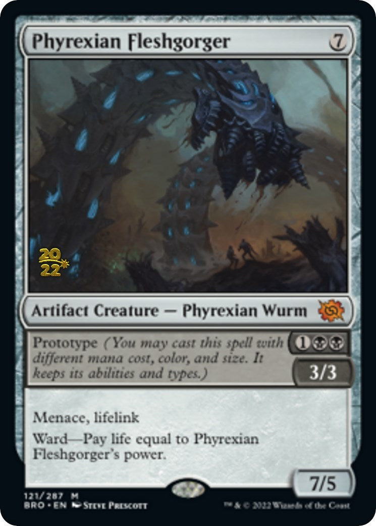 Phyrexian Fleshgorger [The Brothers' War: Prerelease Promos] | KingTCG.ca