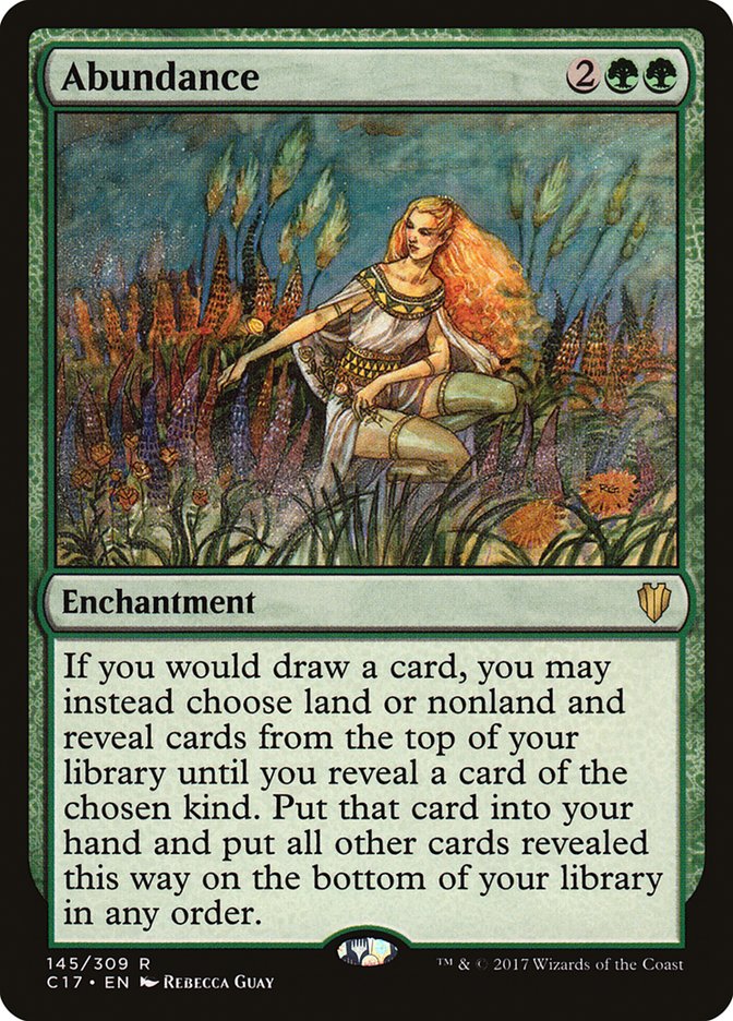 Abundance [Commander 2017] | KingTCG.ca