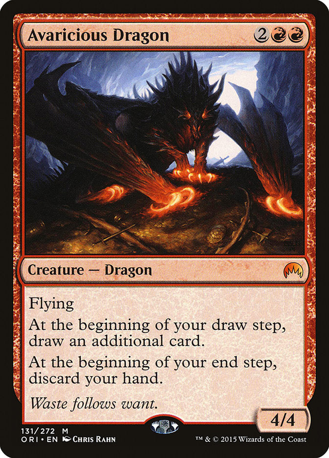 Avaricious Dragon [Magic Origins] | KingTCG.ca