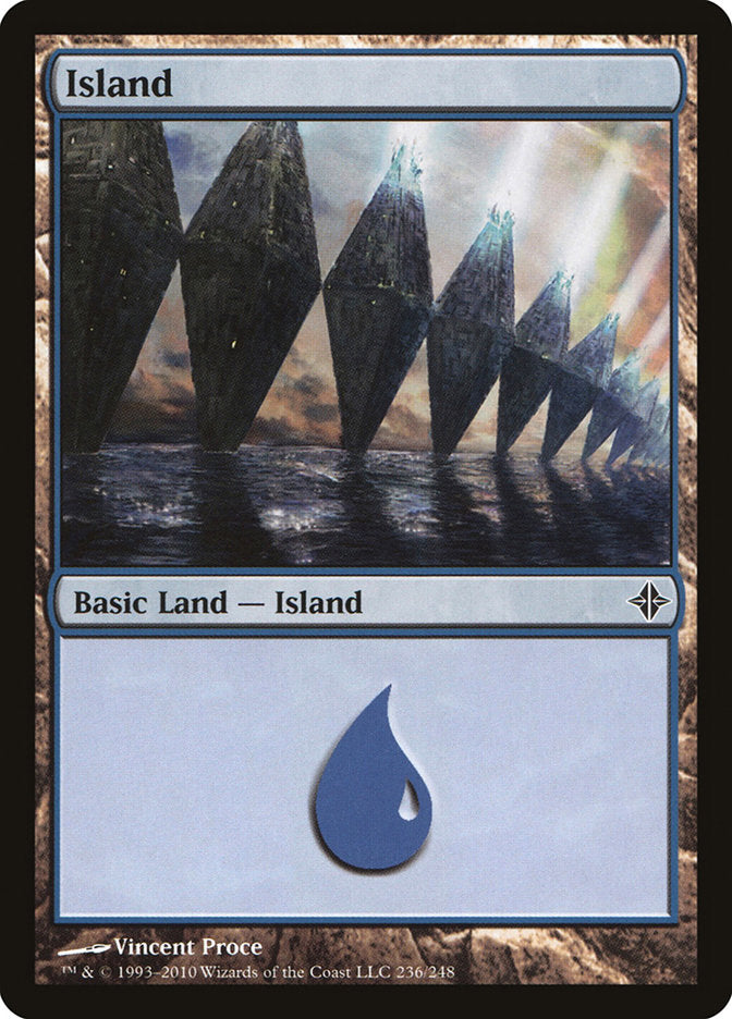 Island [Rise of the Eldrazi] | KingTCG.ca