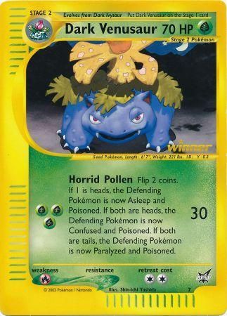 Dark Venusaur (7) (Jumbo Card) [Best of Promos] | KingTCG.ca