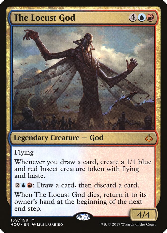 The Locust God [Hour of Devastation] | KingTCG.ca