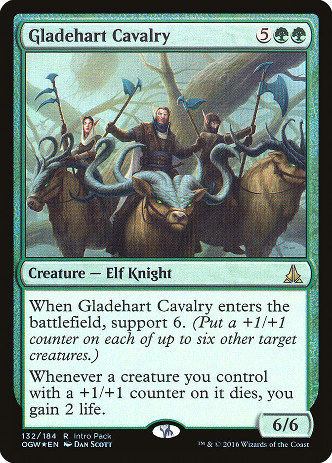 Gladehart Cavalry [Oath of the Gatewatch Promos] | KingTCG.ca