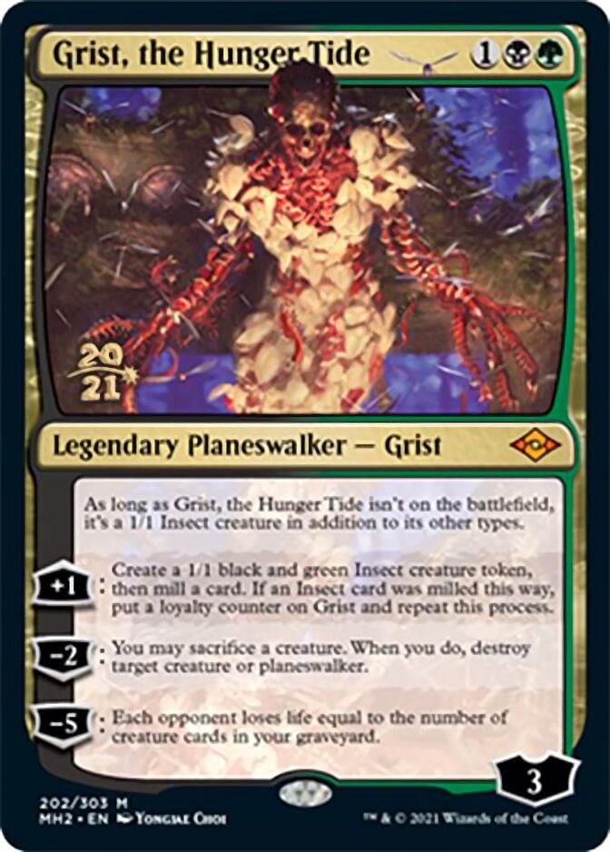 Grist, the Hunger Tide [Modern Horizons 2 Prerelease Promos] | KingTCG.ca