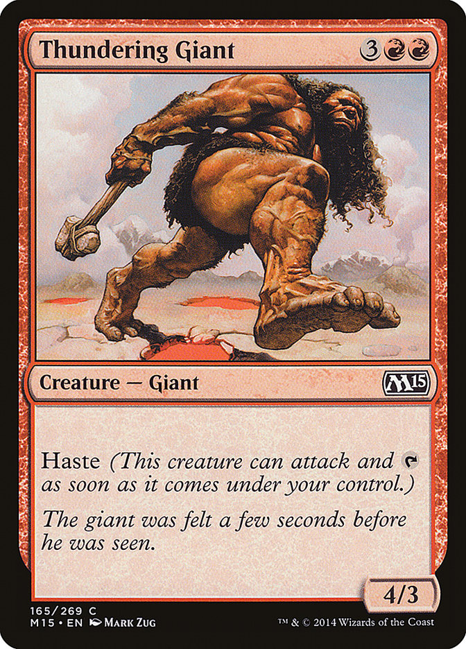 Thundering Giant [Magic 2015] | KingTCG.ca