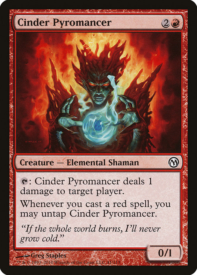 Cinder Pyromancer [Duels of the Planeswalkers] | KingTCG.ca