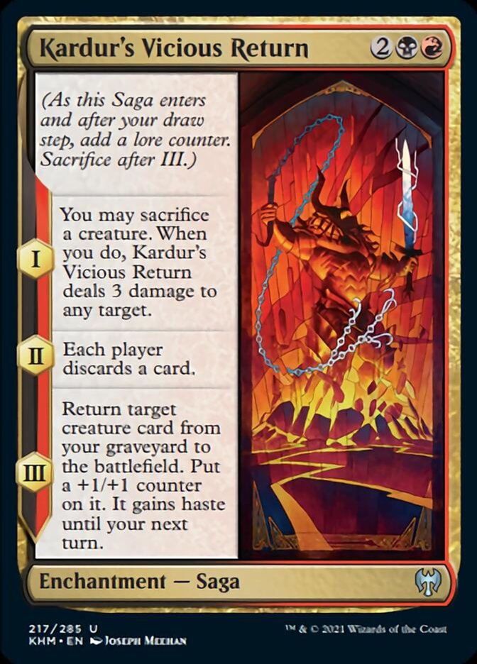 Kardur's Vicious Return [Kaldheim] | KingTCG.ca