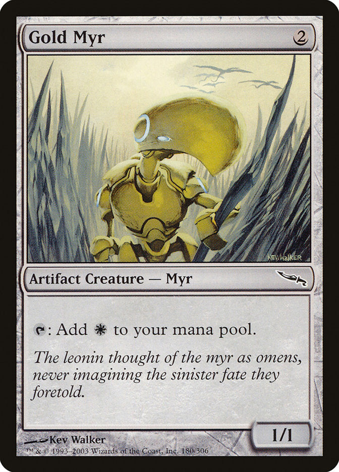 Gold Myr [Mirrodin] | KingTCG.ca