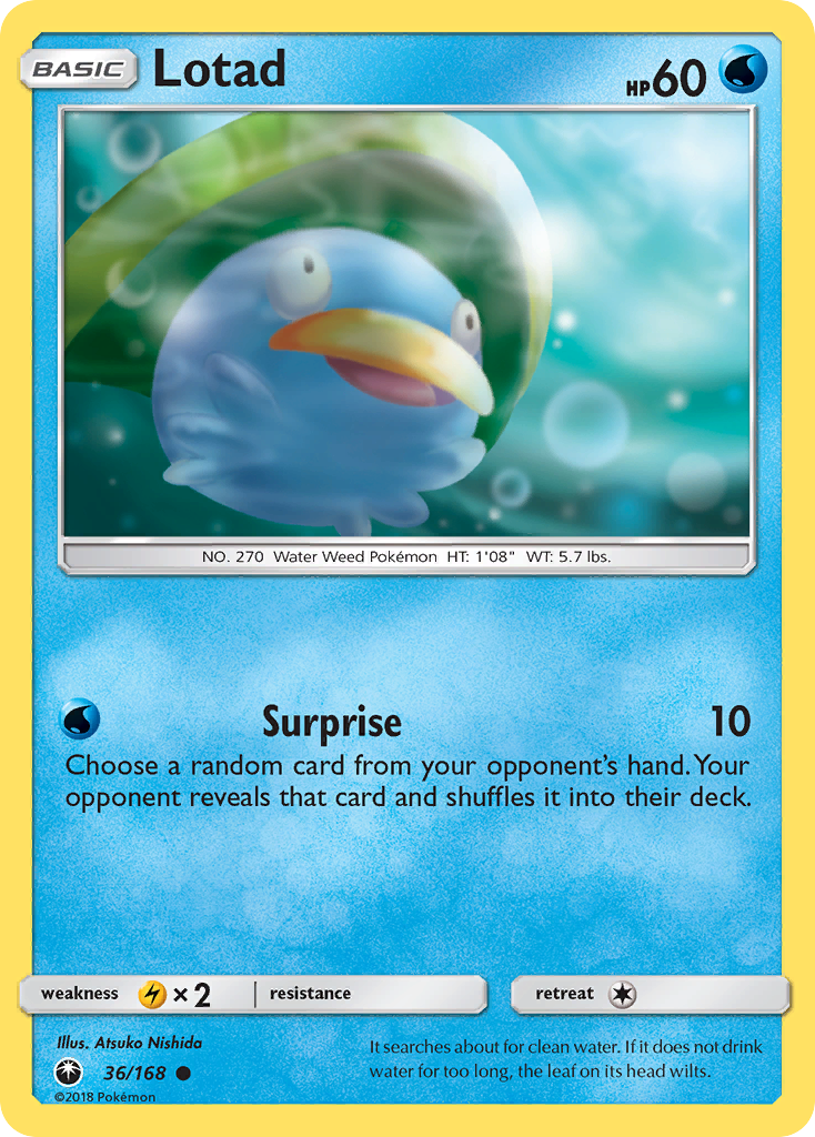 Lotad (36/168) [Sun & Moon: Celestial Storm] | KingTCG.ca