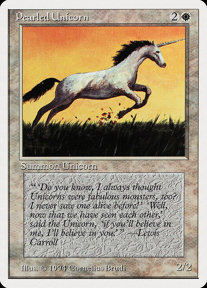 Pearled Unicorn [Summer Magic / Edgar] | KingTCG.ca