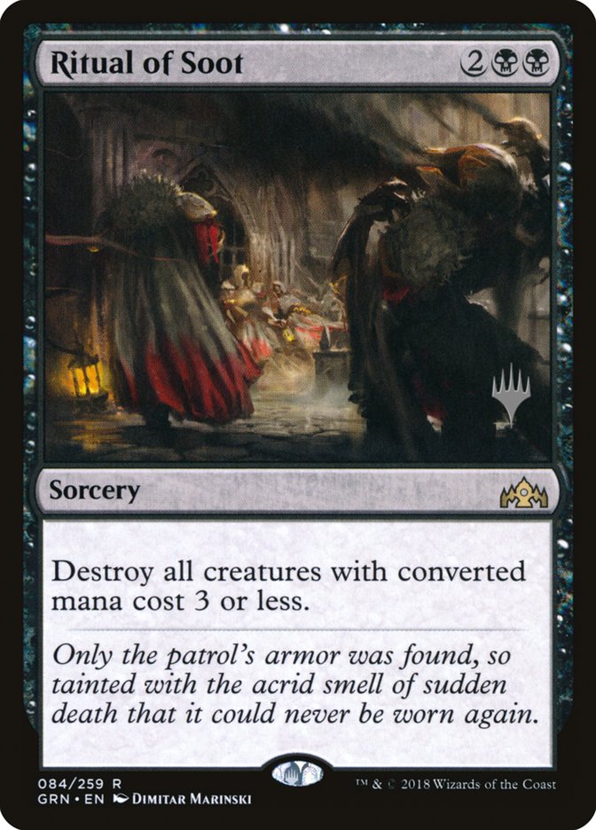 Ritual of Soot [Guilds of Ravnica Promos] | KingTCG.ca