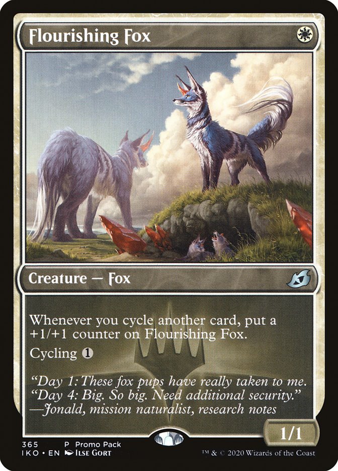 Flourishing Fox (Promo Pack) [Ikoria: Lair of Behemoths Promos] | KingTCG.ca