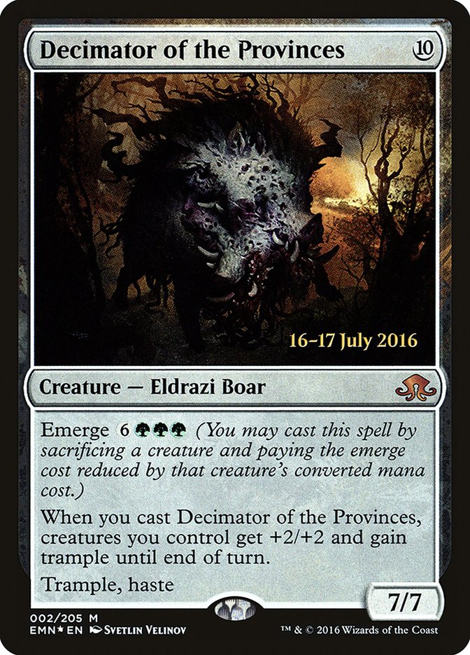 Decimator of the Provinces [Eldritch Moon Promos] | KingTCG.ca