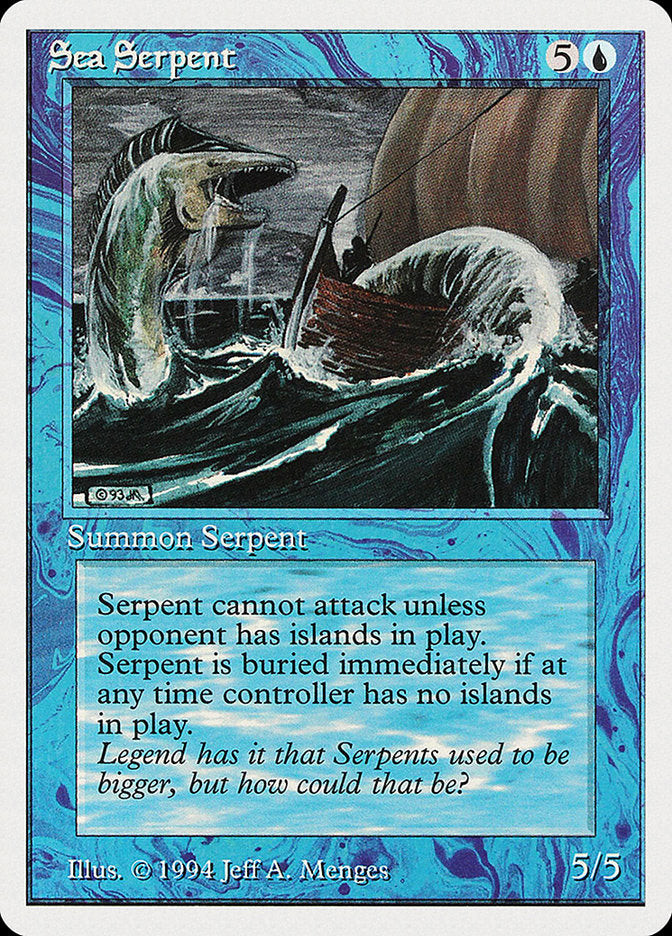 Sea Serpent [Summer Magic / Edgar] | KingTCG.ca