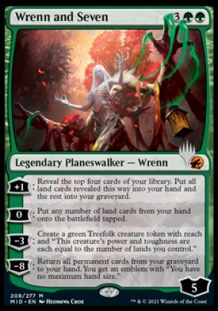 Wrenn and Seven (Promo Pack) [Innistrad: Midnight Hunt Promos] | KingTCG.ca