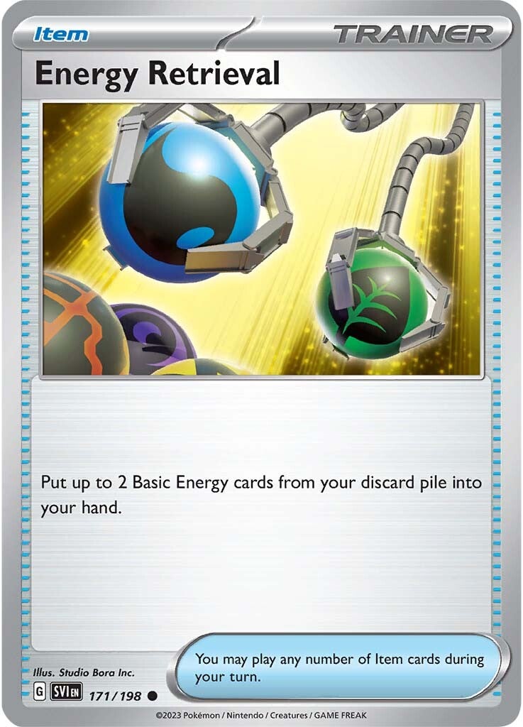 Energy Retrieval (171/198) [Scarlet & Violet: Base Set] | KingTCG.ca