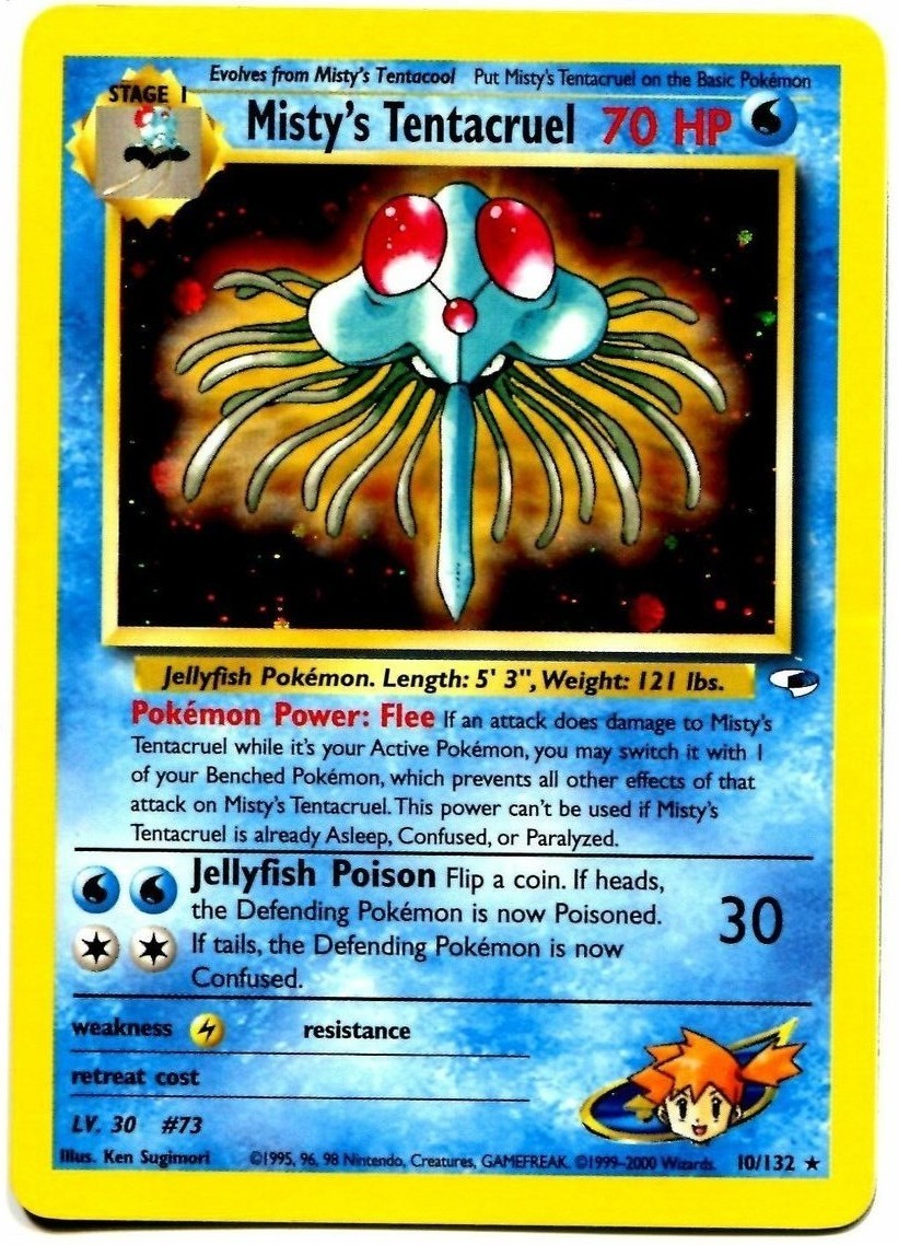 Misty's Tentacruel (10/132) [Gym Heroes] | KingTCG.ca