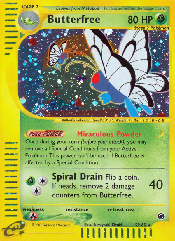 Butterfree (5/165) [Expedition: Base Set] | KingTCG.ca