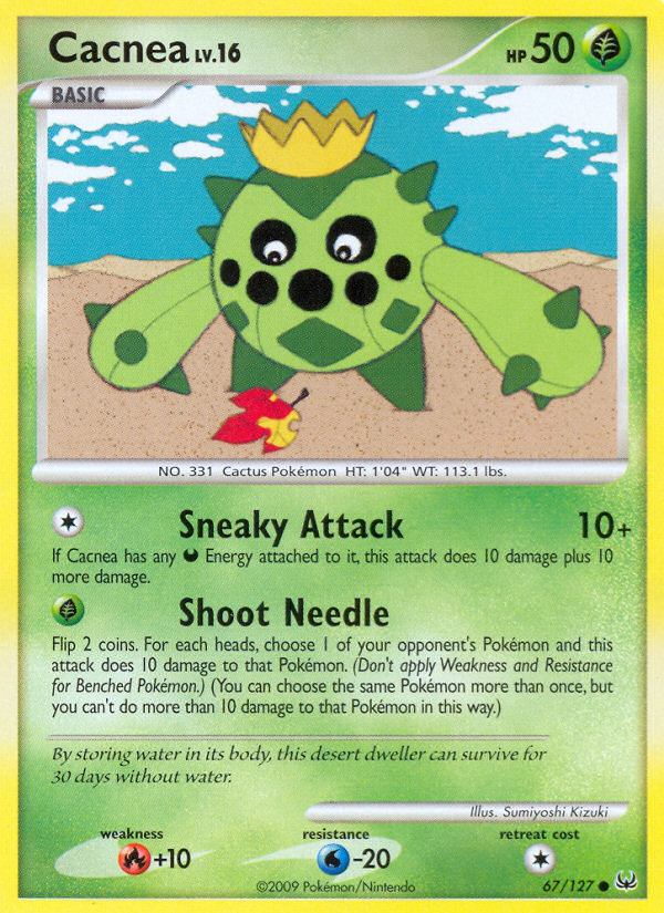 Cacnea (67/127) [Platinum: Base Set] | KingTCG.ca