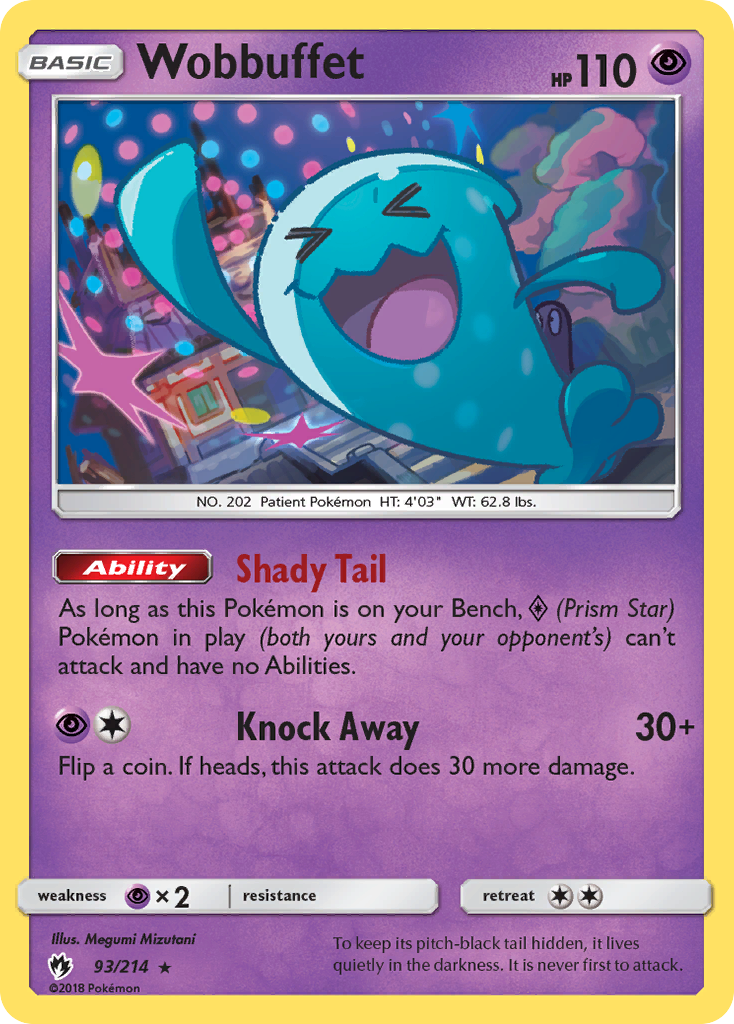 Wobbuffet (93/214) [Sun & Moon: Lost Thunder] | KingTCG.ca