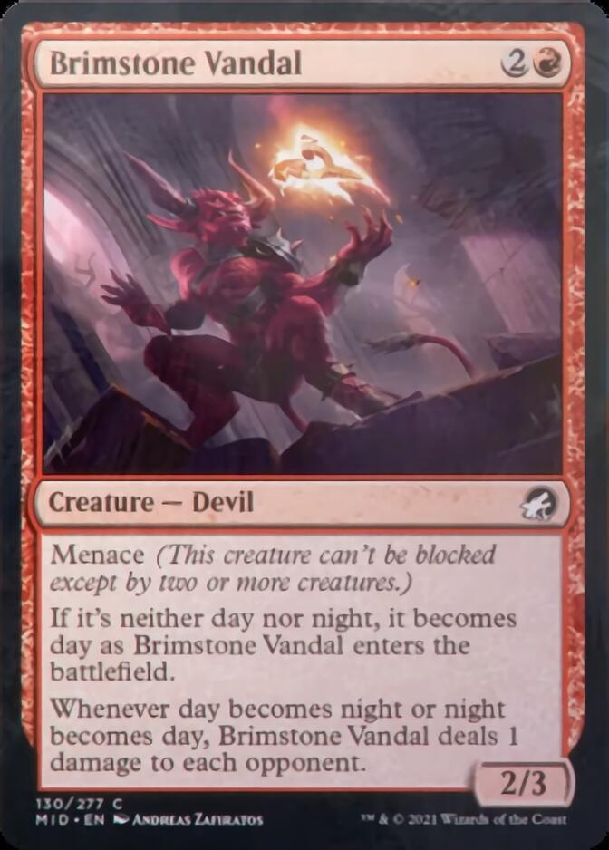 Brimstone Vandal [Innistrad: Midnight Hunt] | KingTCG.ca