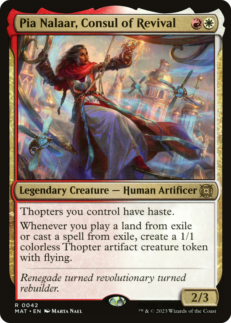 Pia Nalaar, Consul of Revival [March of the Machine: The Aftermath] | KingTCG.ca