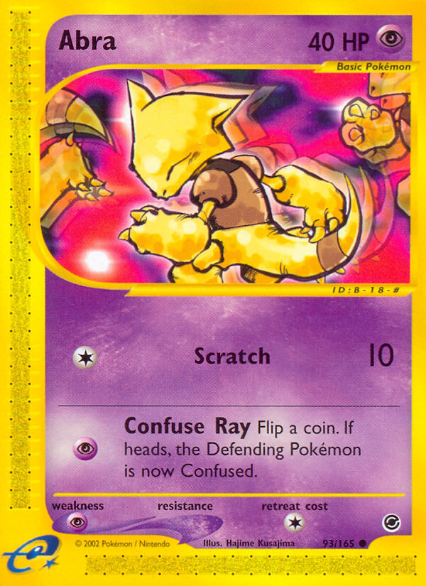 Abra (93/165) [Expedition: Base Set] | KingTCG.ca