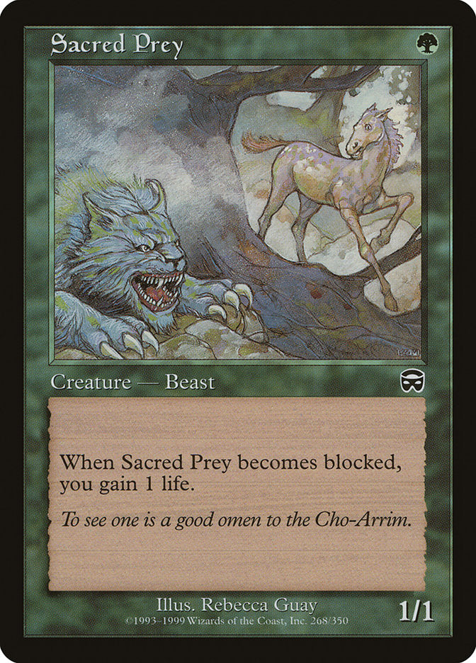 Sacred Prey [Mercadian Masques] | KingTCG.ca