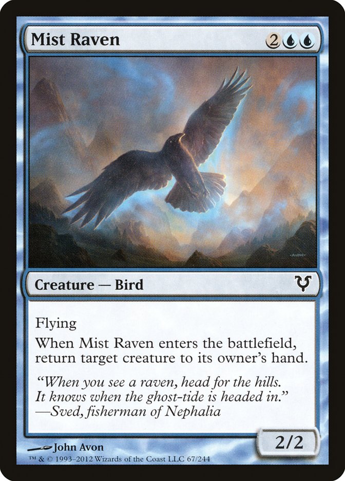 Mist Raven [Avacyn Restored] | KingTCG.ca