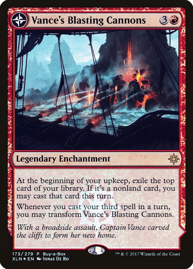 Vance's Blasting Cannons [XLN Treasure Chest] | KingTCG.ca