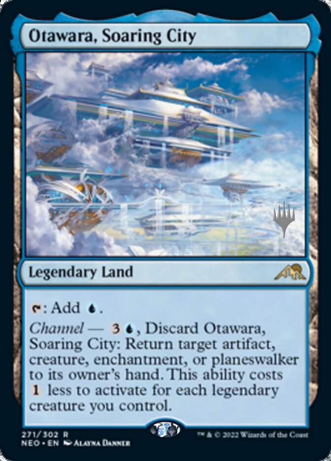 Otawara, Soaring City (Promo Pack) [Kamigawa: Neon Dynasty Promos] | KingTCG.ca