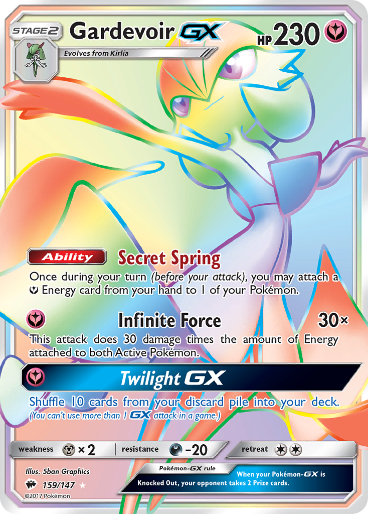 Gardevoir GX (159/147) [Sun & Moon: Burning Shadows] | KingTCG.ca