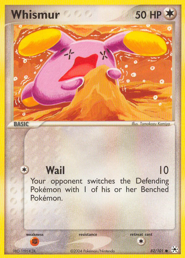 Whismur (82/101) [EX: Hidden Legends] | KingTCG.ca