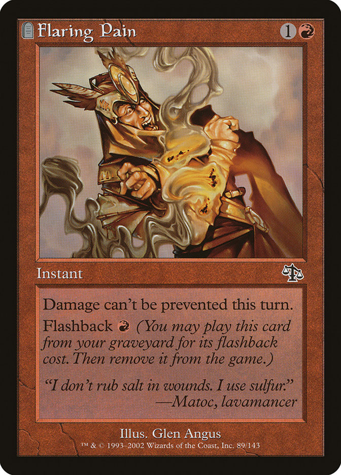 Flaring Pain [Judgment] | KingTCG.ca