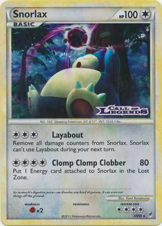 Snorlax (Prerelease Promo) (33/95) [Nintendo: Black Star Promos] | KingTCG.ca