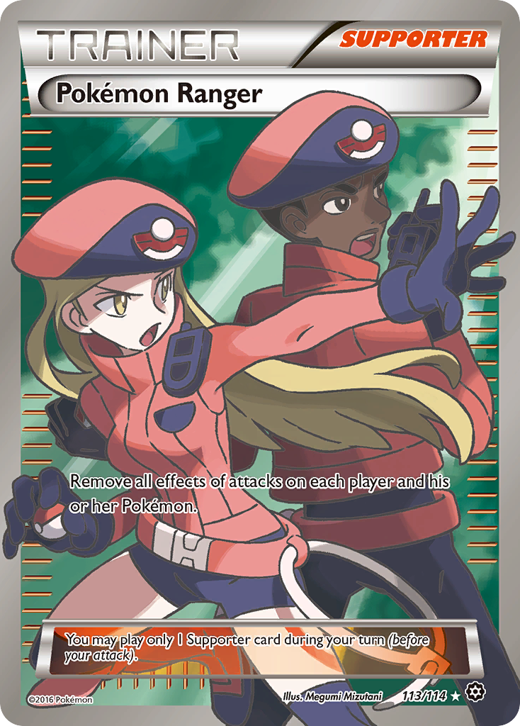 Pokemon Ranger (113/114) [XY: Steam Siege] | KingTCG.ca