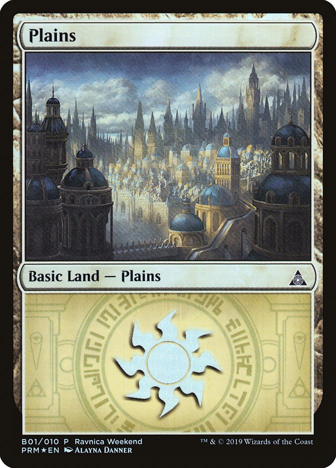 Plains - Azorius (B01) [RNA Ravnica Weekend] | KingTCG.ca