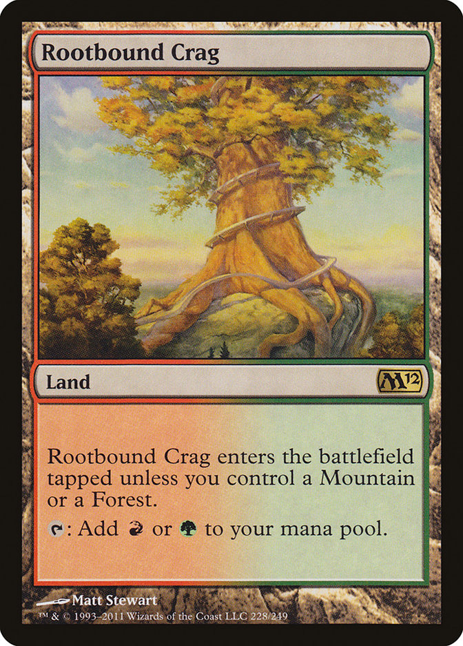 Rootbound Crag [Magic 2012] | KingTCG.ca