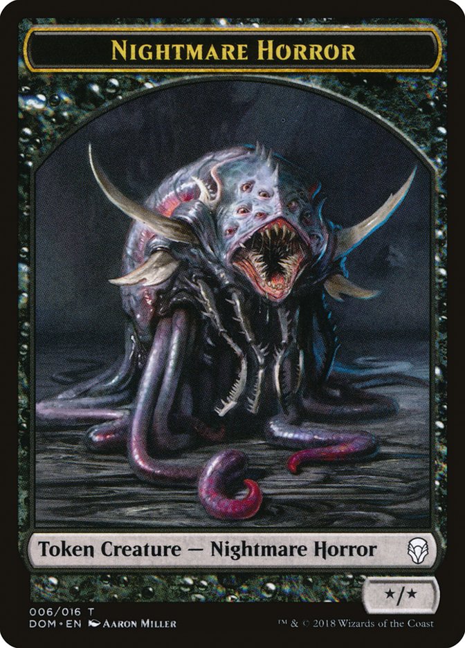 Nightmare Horror [Dominaria Tokens] | KingTCG.ca